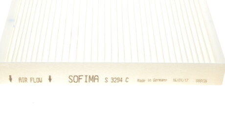 Фото 3 - Фільтр салону SOFIMA S 3294 C (S3294C)
