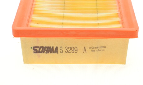 Фото 3 - Повітряний фільтр SOFIMA S 3299 A (S3299A)