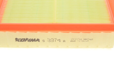 Фото 3 - Воздушный фильтр SOFIMA S 3374 A (S3374A)