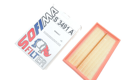 Фото 2 - Повітряний фільтр SOFIMA S 3491 A