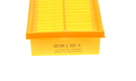 Фото 3 - Повітряний фільтр SOFIMA S 3531 A (S3531A)