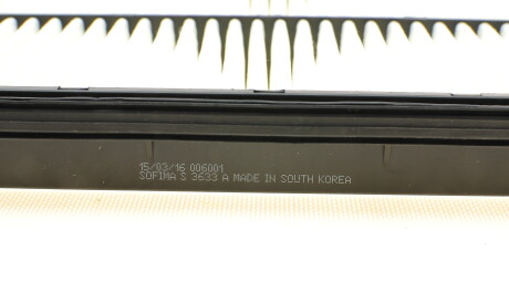 Фото 3 - Повітряний фільтр SOFIMA S 3633 A (S3633A)