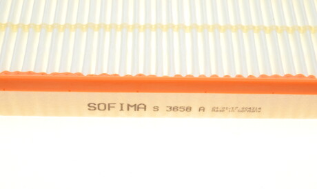 Фото 3 - Повітряний фільтр SOFIMA S 3658 A (S3658A)