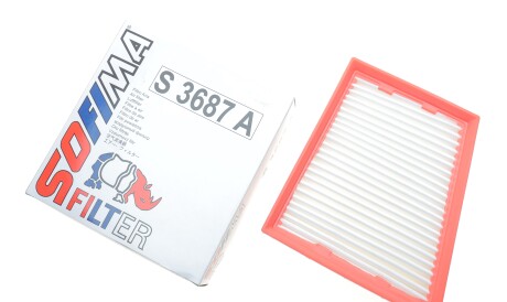Фото 2 - Повітряний фільтр SOFIMA S3687A