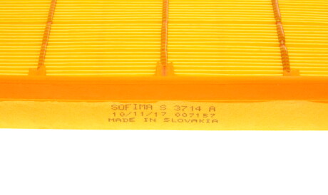 Фото 3 - Повітряний фільтр SOFIMA S 3714 A (S3714A)