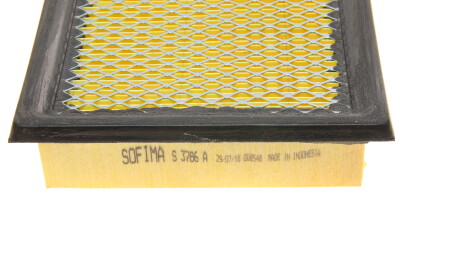 Фото 3 - Воздушный фильтр SOFIMA S 3786 A (S3786A)