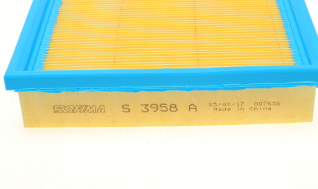 Фото 3 - Воздушный фильтр SOFIMA S 3958 A (S3958A)