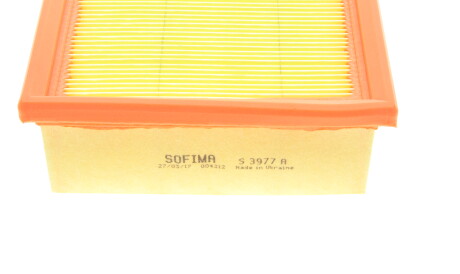 Фото 3 - Повітряний фільтр SOFIMA S 3977 A (S3977A)