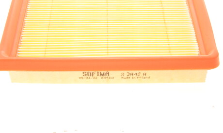 Фото 3 - Повітряний фільтр SOFIMA S 3A42 A