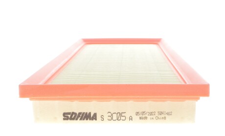 Фото 3 - Воздушный фильтр SOFIMA S 3C05 A (S3C05A)