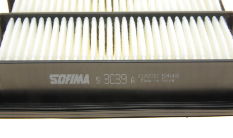 Фото 3 - Повітряний фільтр SOFIMA S 3C39 A (S3C39A)