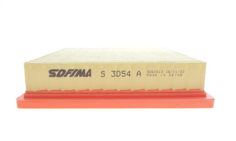 Фото 3 - Повітряний фільтр SOFIMA S 3D54 A (S3D54A)