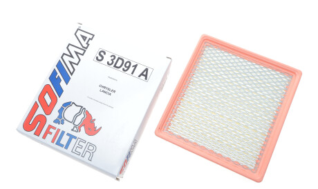 Фото 2 - Повітряний фільтр SOFIMA S 3D91 A (S3D91A)