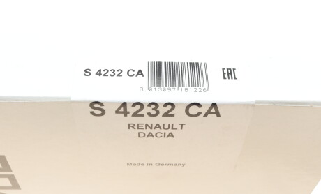 Фото 7 - Фільтр салону SOFIMA S 4232 CA (S4232CA)