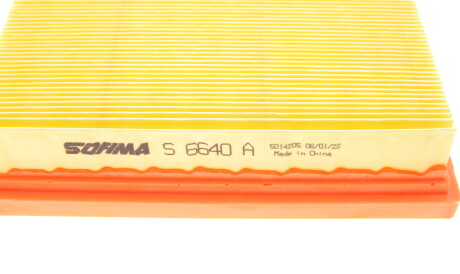 Фото 3 - Воздушный фильтр SOFIMA S 6640 A (S6640A)