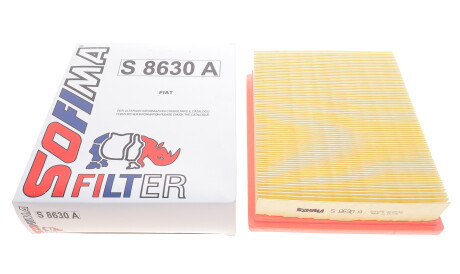 Фото 2 - Воздушный фильтр SOFIMA S 8630 A (S8630A)