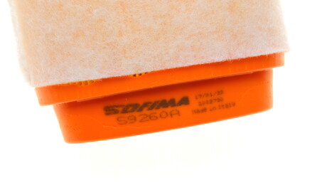 Фото 2 - Повітряний фільтр SOFIMA S 9260 A (S9260A)