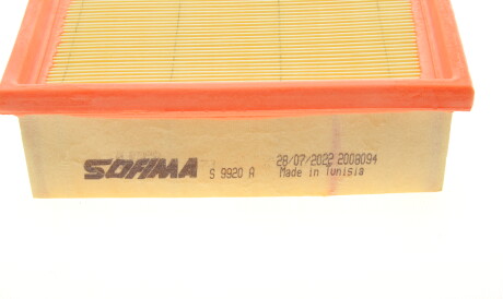 Фото 3 - Воздушный фильтр SOFIMA S 9920 A (S9920A)