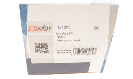 Фото 3 - Масляный фильтр Solgy 101005