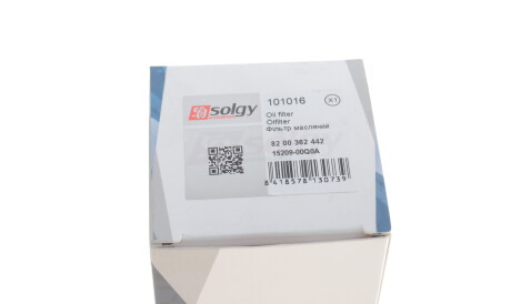 Фото 2 - Масляний фільтр Solgy 101016