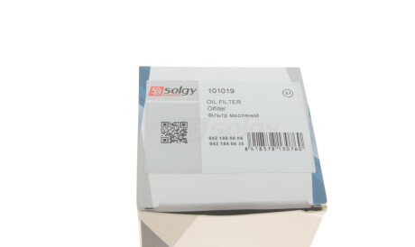 Фото 2 - Масляный фильтр Solgy 101019