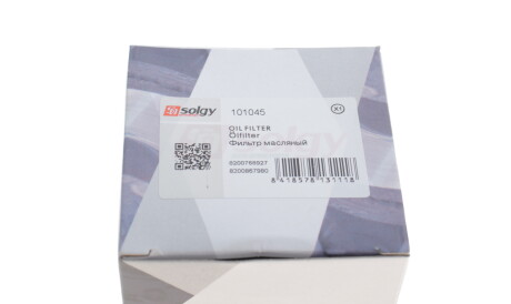 Фото 2 - Масляний фільтр Solgy 101045