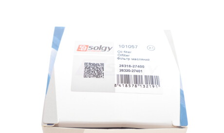 Фото 3 - Масляный фильтр Solgy 101057