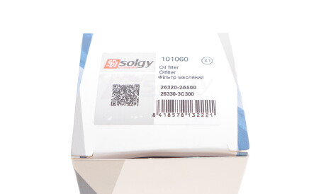 Фото 3 - Масляний фільтр Solgy 101060