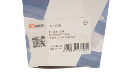 Фото 3 - Паливний фільтр Solgy 102020