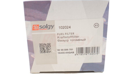 Фото 3 - Паливний фільтр Solgy 102024