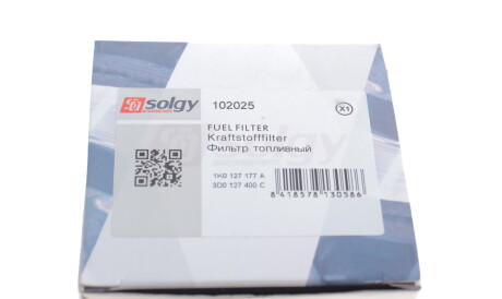 Фото 2 - Паливний фільтр Solgy 102025