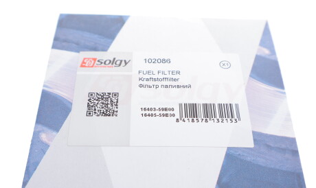 Фото 3 - Паливний фільтр Solgy 102086