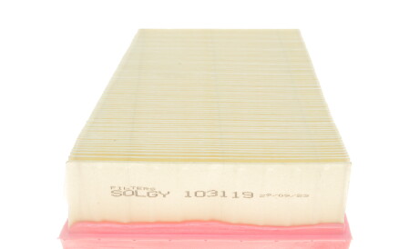 Фото 2 - Повітряний фільтр Solgy 103119