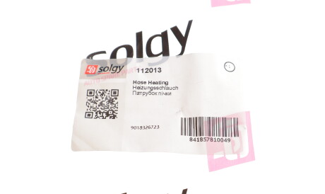 Фото 3 - Патрубок системи охолодження Solgy 112013