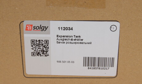 Фото 2 - Розширювальний бачок Solgy 112034