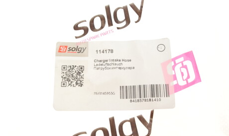 Фото 3 - Патрубок турбины Solgy 114178