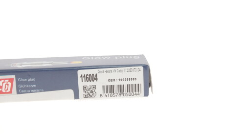 Фото 2 - Свечка накала Solgy 116004