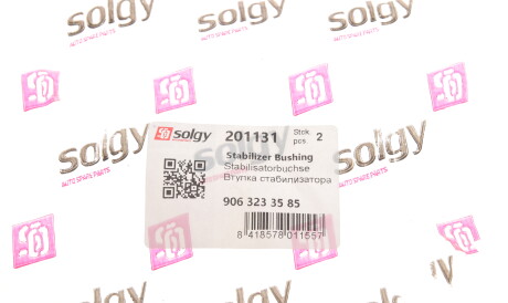 Фото 2 - Втулка стабилизатора Solgy 201131