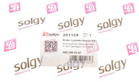 Фото 2 - Рабочий тормозной цилиндр Solgy 201159