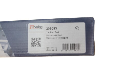 Фото 2 - Рульовий наконечник Solgy 206093