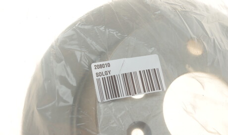 Фото 2 - Гальмівний диск Solgy 208010