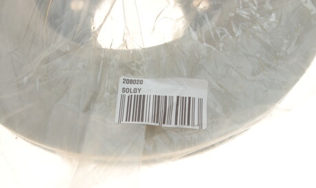 Фото 2 - Гальмівний диск Solgy 208020