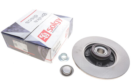 Фото 2 - Гальмівний диск Solgy 208025