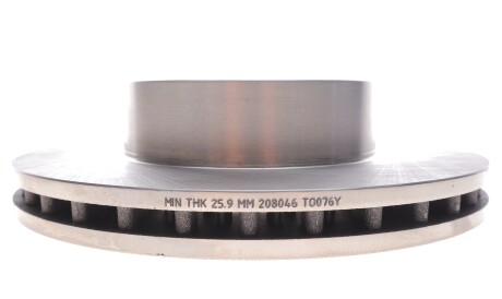 Фото 3 - Гальмівний диск Solgy 208046