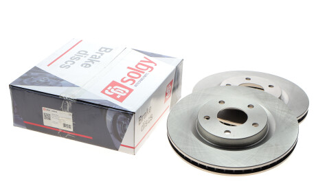 Фото 2 - Гальмівний диск Solgy 208048