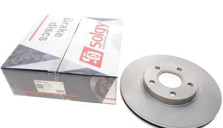 Фото 2 - Гальмівний диск Solgy 208052