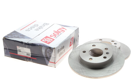 Фото 2 - Гальмівний диск Solgy 208064
