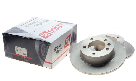 Фото 2 - Гальмівний диск Solgy 208065