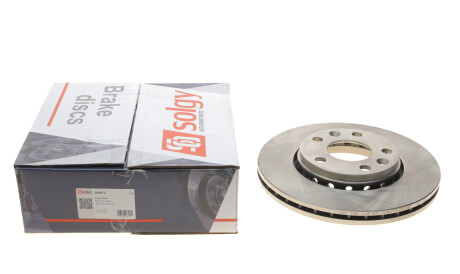 Фото 2 - Гальмівний диск Solgy 208073