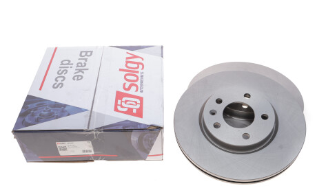 Фото 2 - Гальмівний диск Solgy 208098